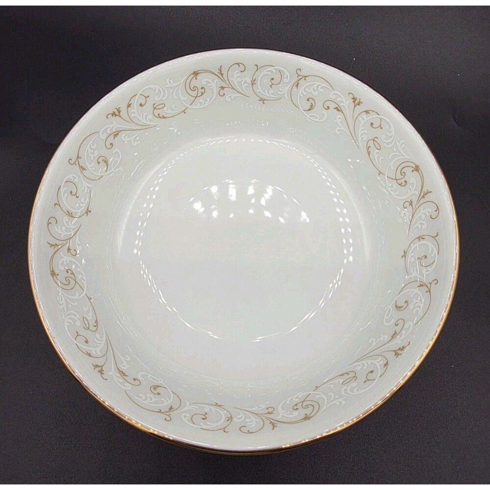 Noritake Duetto 6610 8.75" Round Serving Bowl Japan Excellent Condition Vtg - Picture 1 of 7